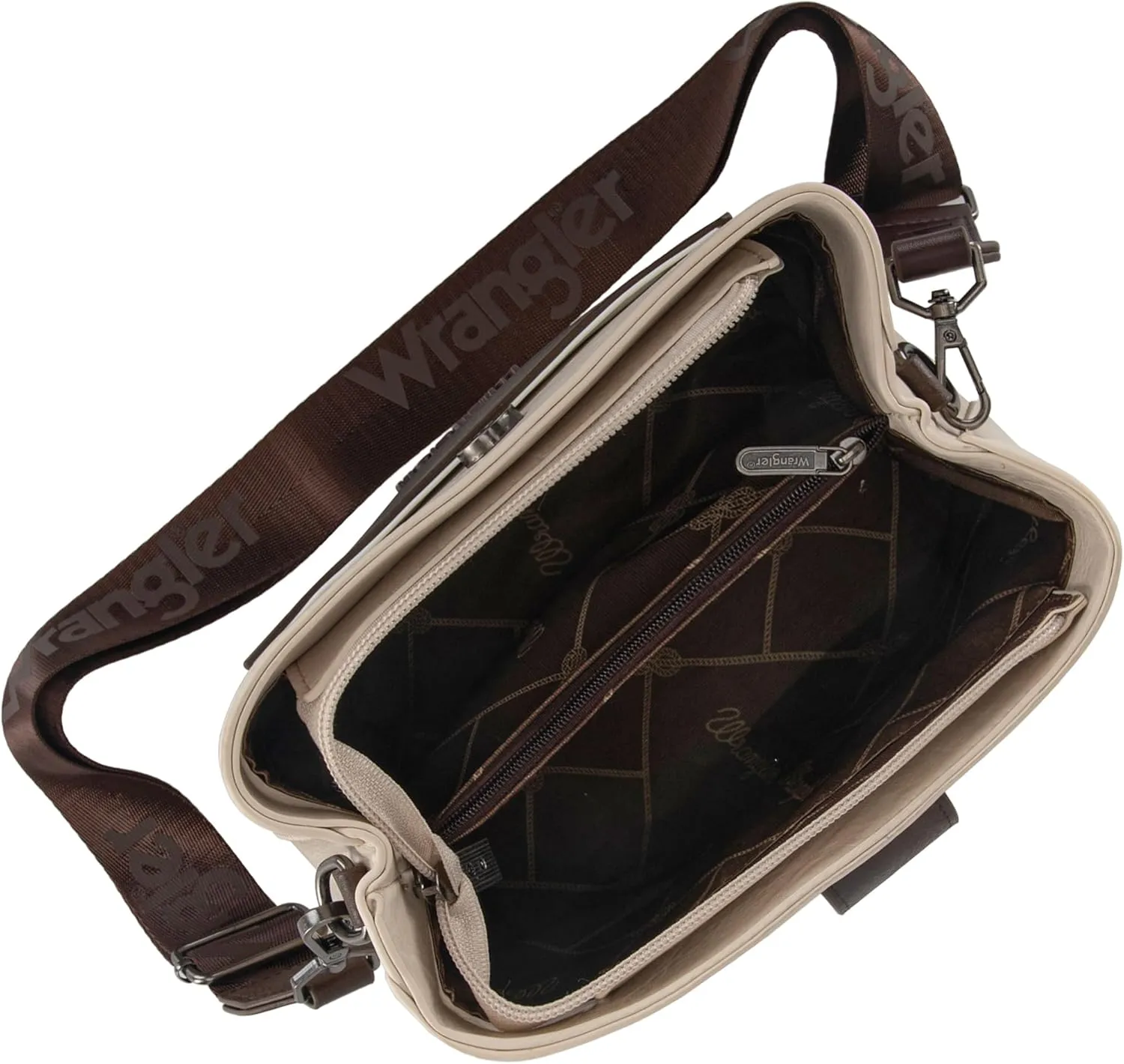 Wrangler Crossbody Purses for Women Cute Handbag and Shoulder Bag for Ladies