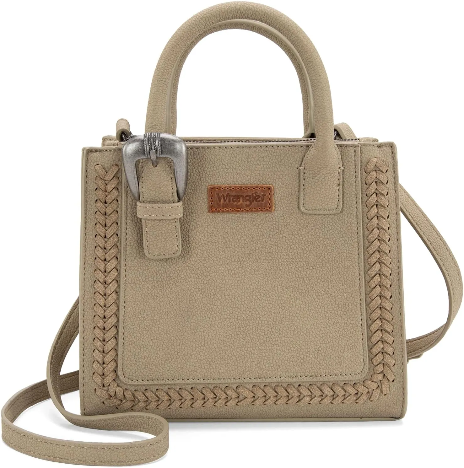 Wrangler Tote Bag for Women Western Cowhide Purse and Wallet Set