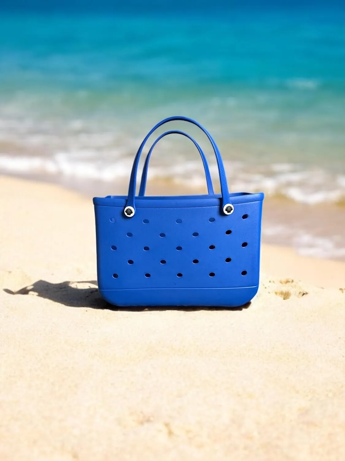 X Large Beach Bag Tote| Durable Lightweight Waterproof Washable Open Tote Bag for Beach, Pool, Boat, Sports