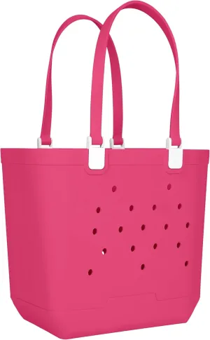 X-Large Beach Rubber Tote Bag Washable Travel Waterproof Sandproof Durable Modern Sports Handbag Groceries Pool